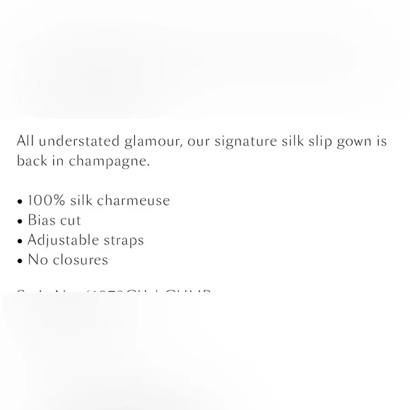 L’AGENCE Serita Silk Gown in Champagne - Picture 6 of 8